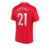 Manchester United Antony #21 Hjemmedrakt 2022-23 Kortermet